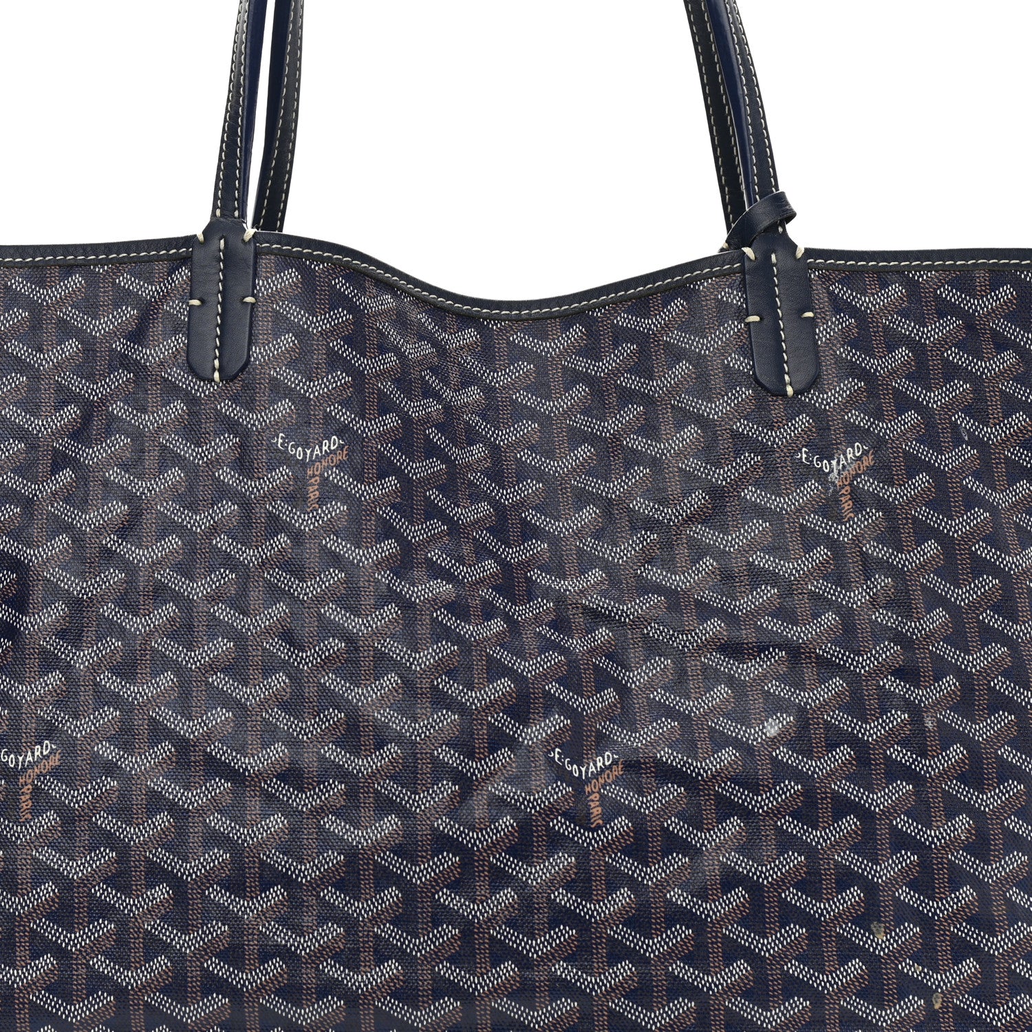 Goyard Goyardine Saint Louis GM Navy 9 of 12