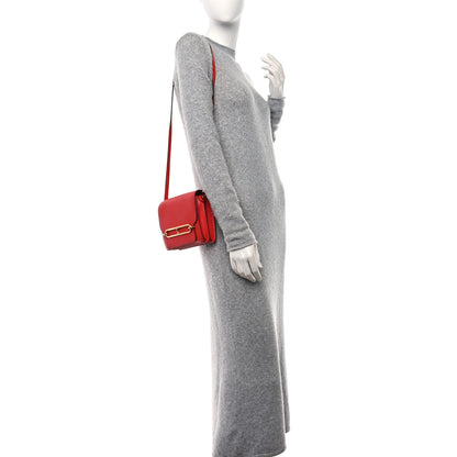 Hermes Evercolor Mini Sac Roulis Rouge Casaque 2 of 14