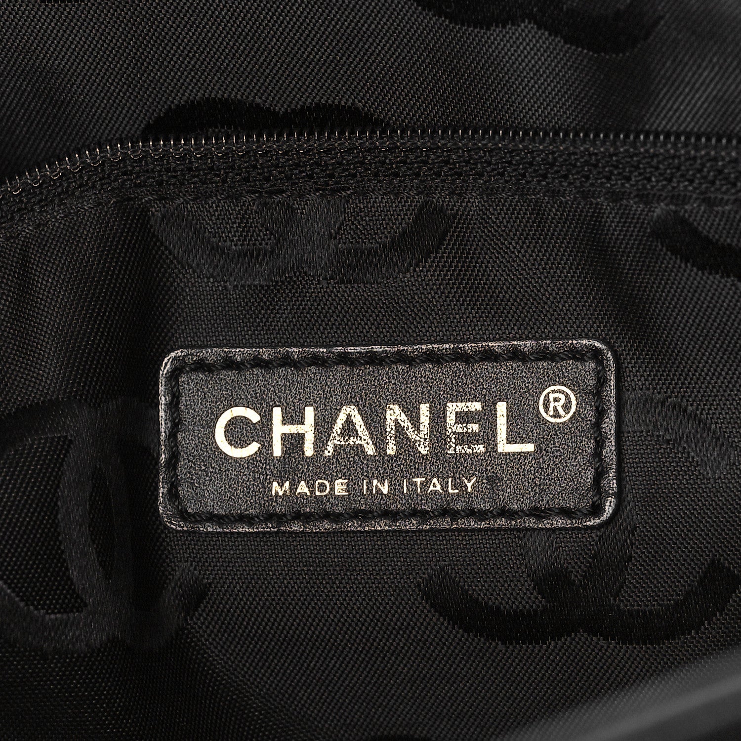 Chanel Calfskin Wild Stitch Large Tote Black 6 of 11