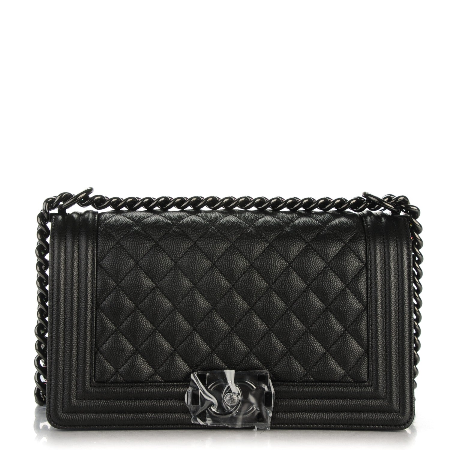 Chanel Caviar Quilted Medium Boy Flap So Black 1 of 7