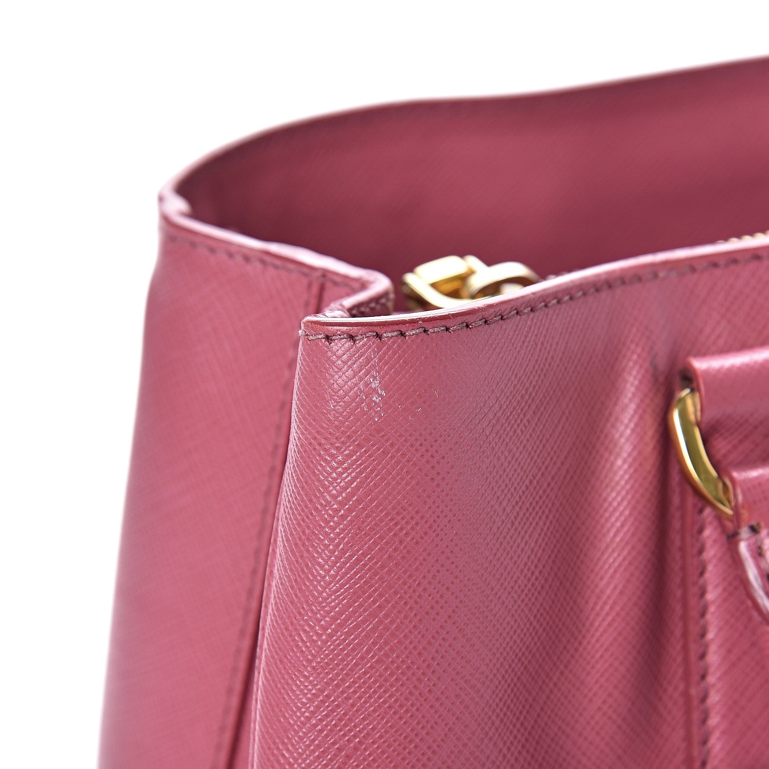 Prada Saffiano Lux Medium Tote Bruyere 15 of 20