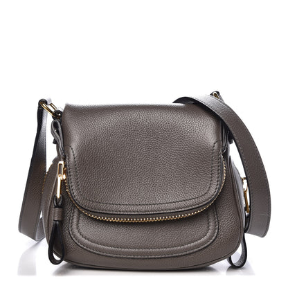 Tom Ford Calfskin Mini Jennifer Crossbody Bag Grey 1 of 6