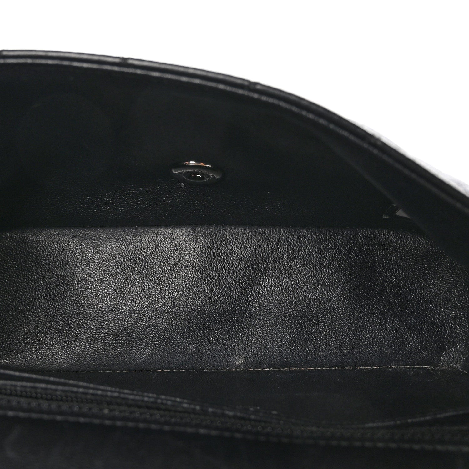 Chanel Lambskin Quilted Mini Rectangular Flap Black 5 of 12