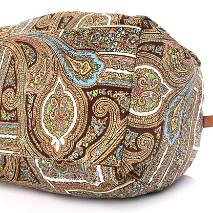 Prada Tessuto Nylon Paisley Print Tote Multicolor 7 of 7