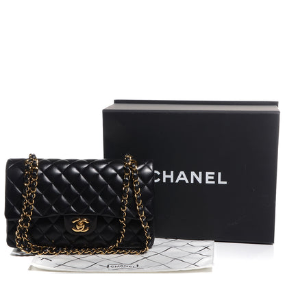 Chanel Lambskin Medium Double Flap Black 3 of 6