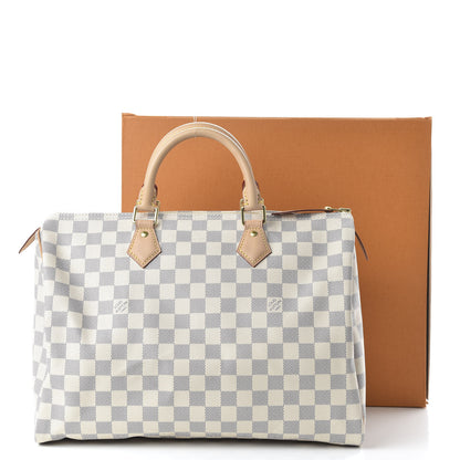 Louis Vuitton Damier Azur Speedy 35 10 of 10