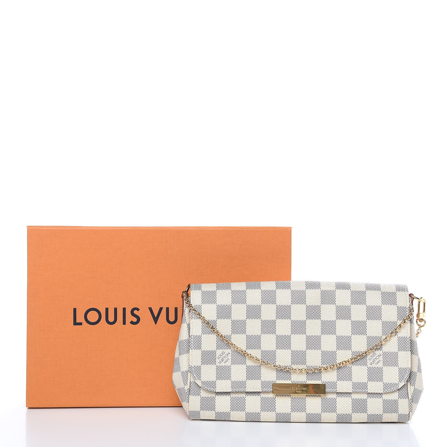 Louis Vuitton Damier Azur Favorite MM 8 of 10