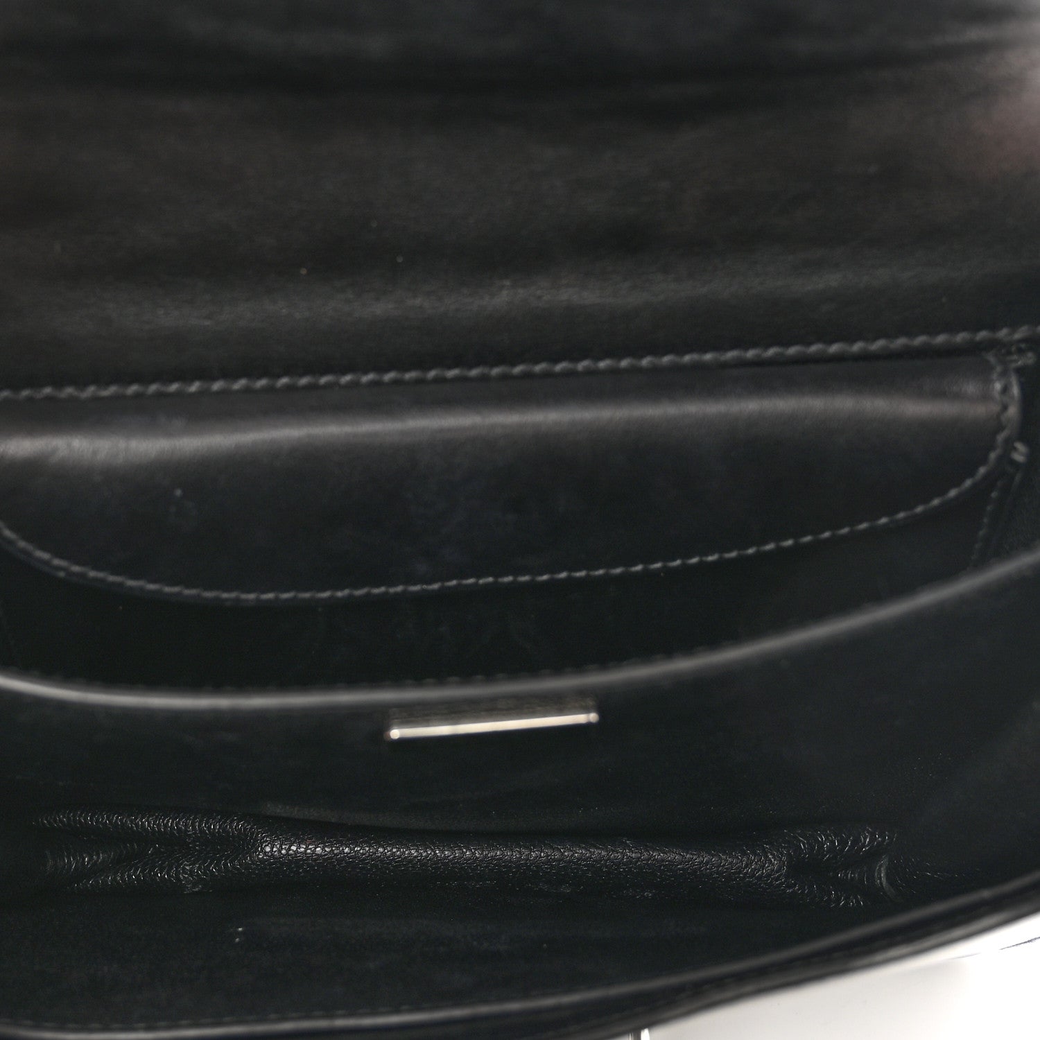 Prada City Calf Saffiano Studded Laser Cut Cahier Bag Black 6 of 11