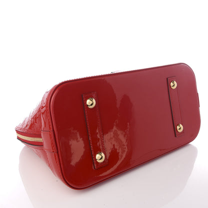 Louis Vuitton Vernis Alma PM Cherry 3 of 8
