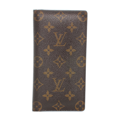 Louis Vuitton Monogram Porte Valeurs Checkbook Wallet 1 of 8