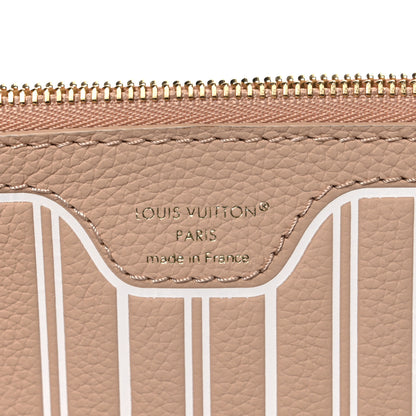 Louis Vuitton Calfskin Neverfull Inside Out MM Pochette Dune Hazelnut 6 of 6