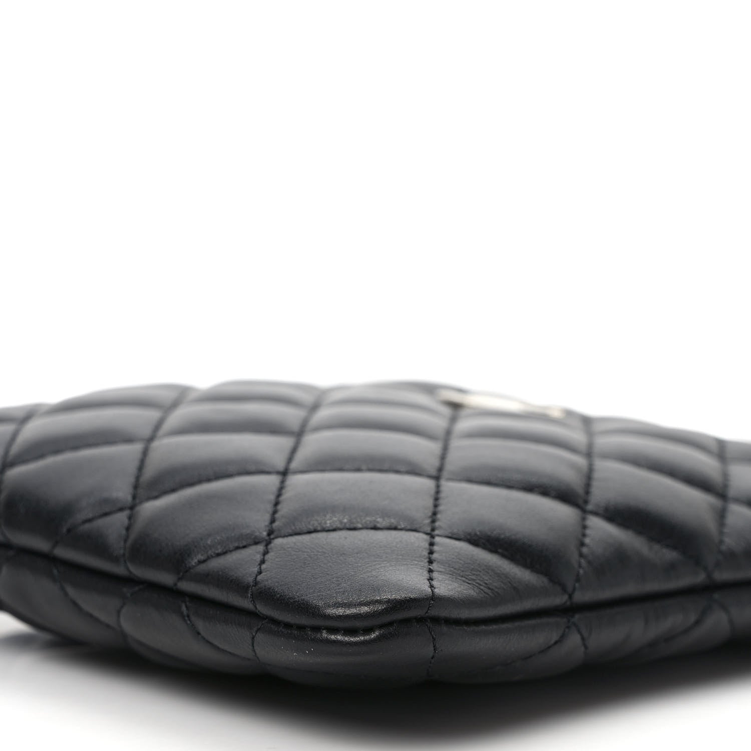 Chanel Lambskin Quilted Crossbody Bag Black 8 of 8