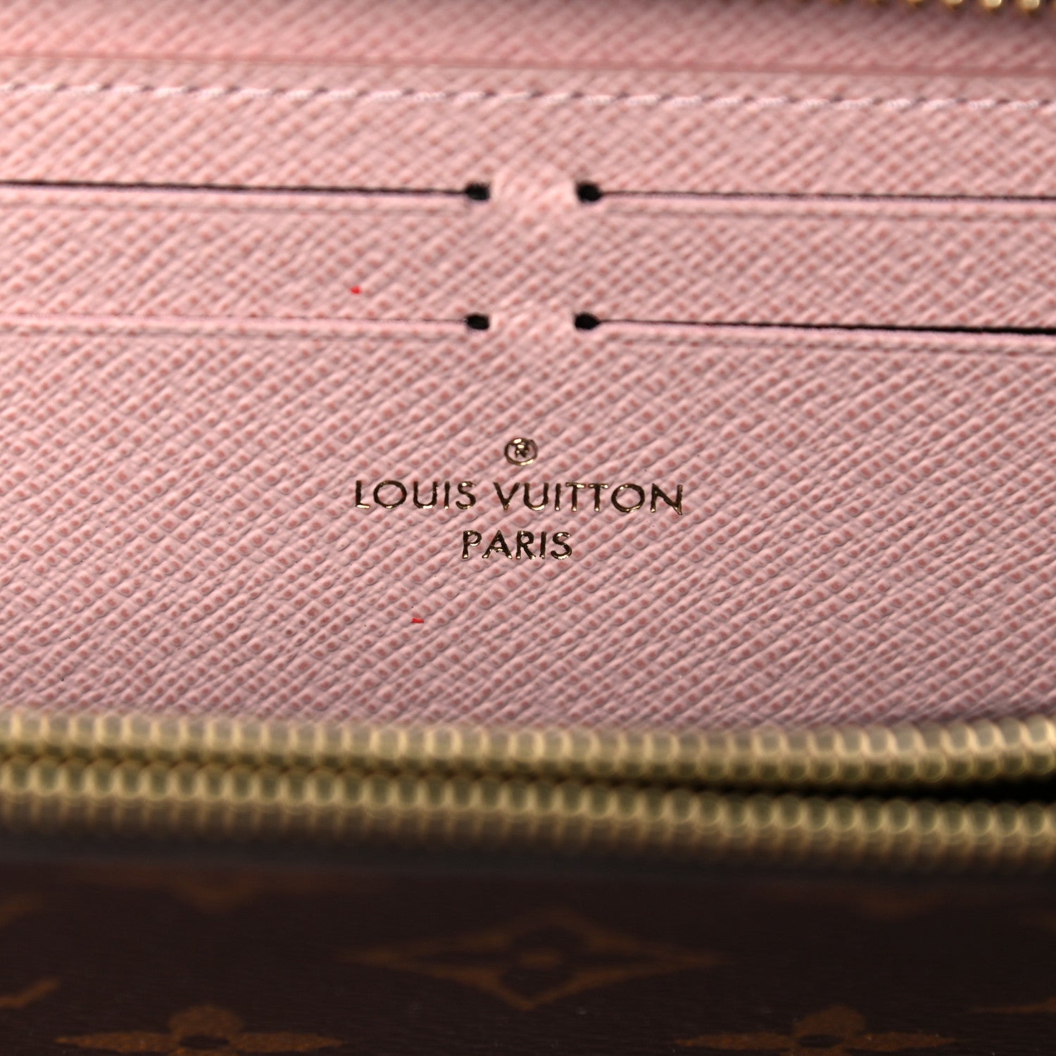 Louis Vuitton Monogram Clemence Wallet Rose Ballerine 6 of 17