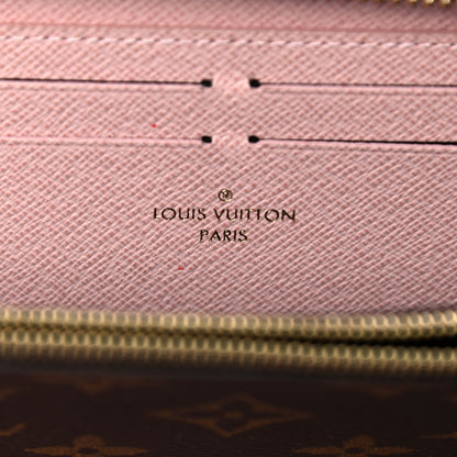 Louis Vuitton Monogram Clemence Wallet Rose Ballerine 6 of 17