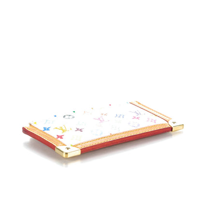 Louis Vuitton Monogram Multicolor Key Pouch White 4 of 7