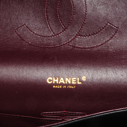 Chanel Lambskin Quilted Maxi Double Flap Black 6 of 8