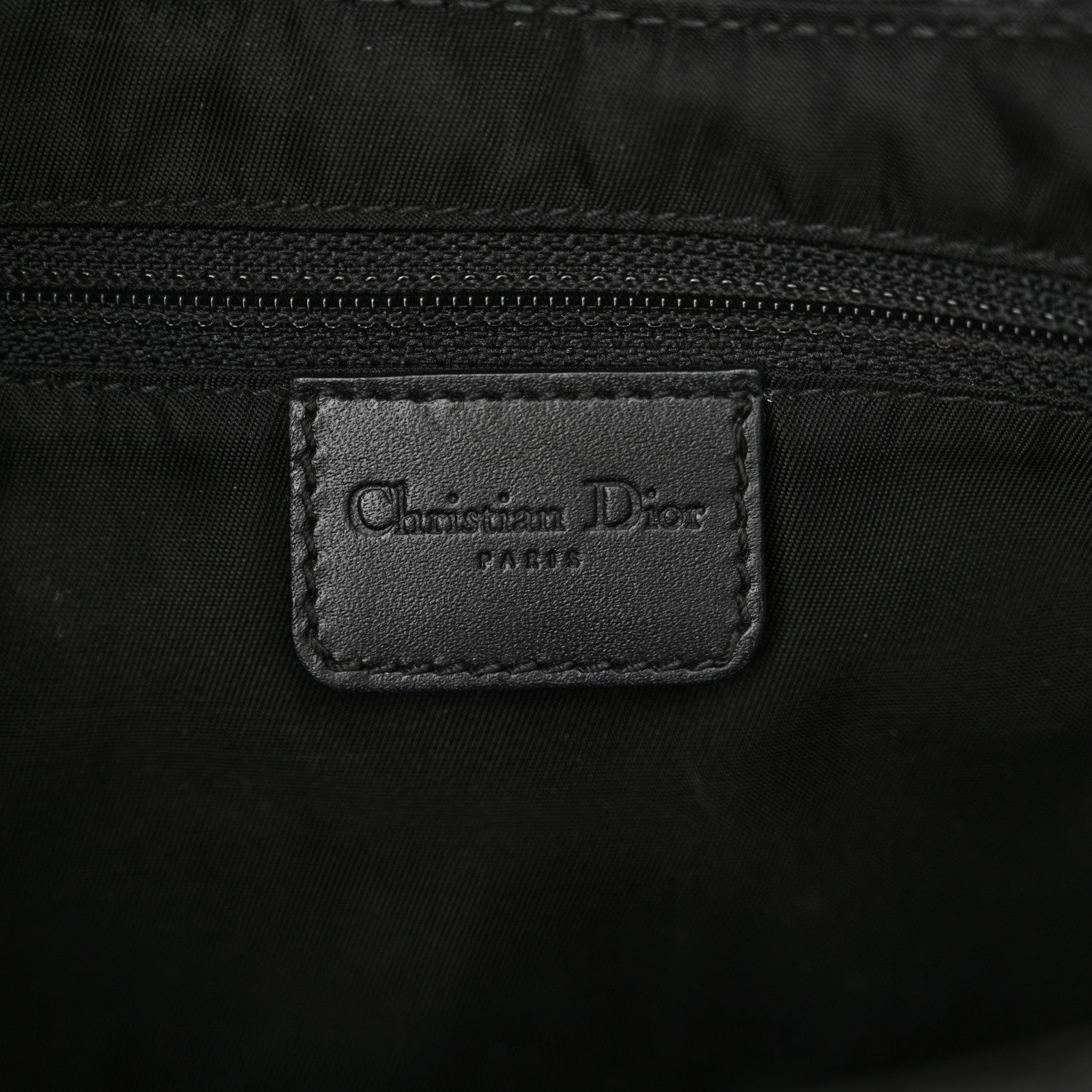 Christian Dior Monogram Calfskin Street Chic Columbus Ave Bag Black 6 of 13