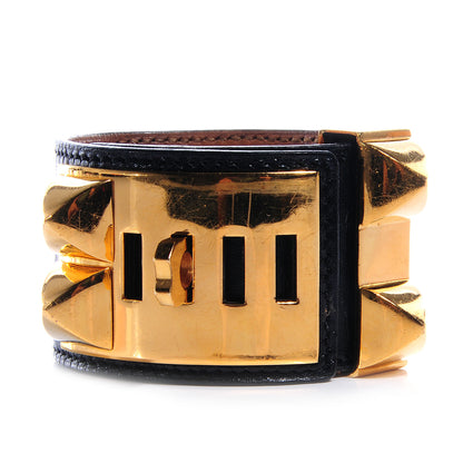 Hermes Box Collier de Chien CDC Bracelet Small Black 3 of 6