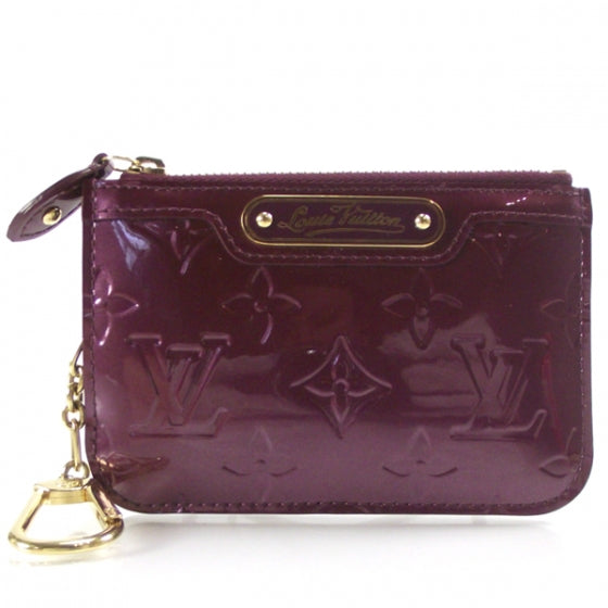 Louis Vuitton Vernis Coin Pouch Key Holder Violet 1 of 7