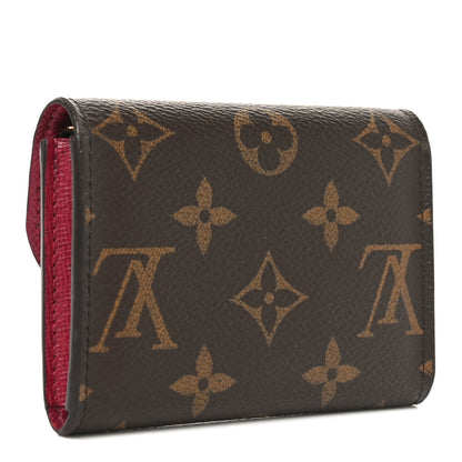 Louis Vuitton Monogram Rosalie Coin Purse Fuchsia 3 of 9