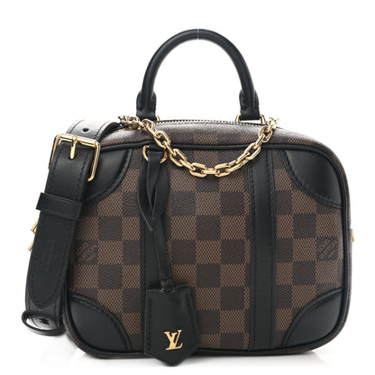 Louis Vuitton Damier Ebene Valisette Souple BB Black 1 of 10