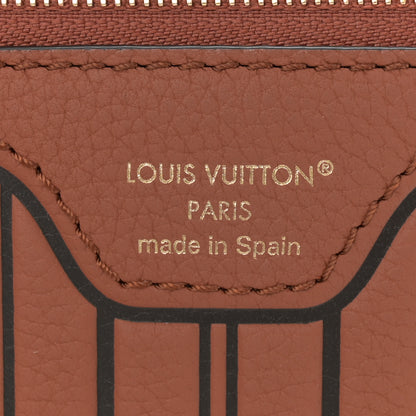 Louis Vuitton Monogram Calfskin Neo Neverfull Inside Out MM Tan 10 of 17