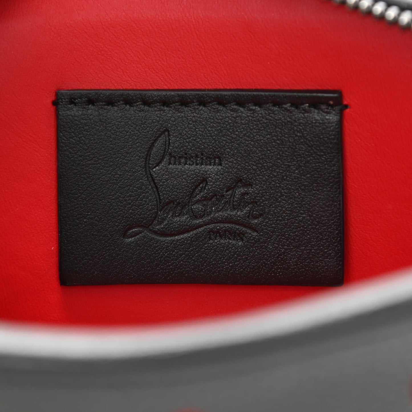 Calfskin Small Radioloubi Black