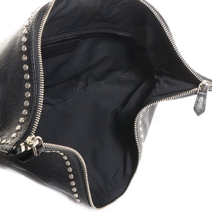 Alexander McQueen Leather Studded De Manta Clutch Black 5 of 7