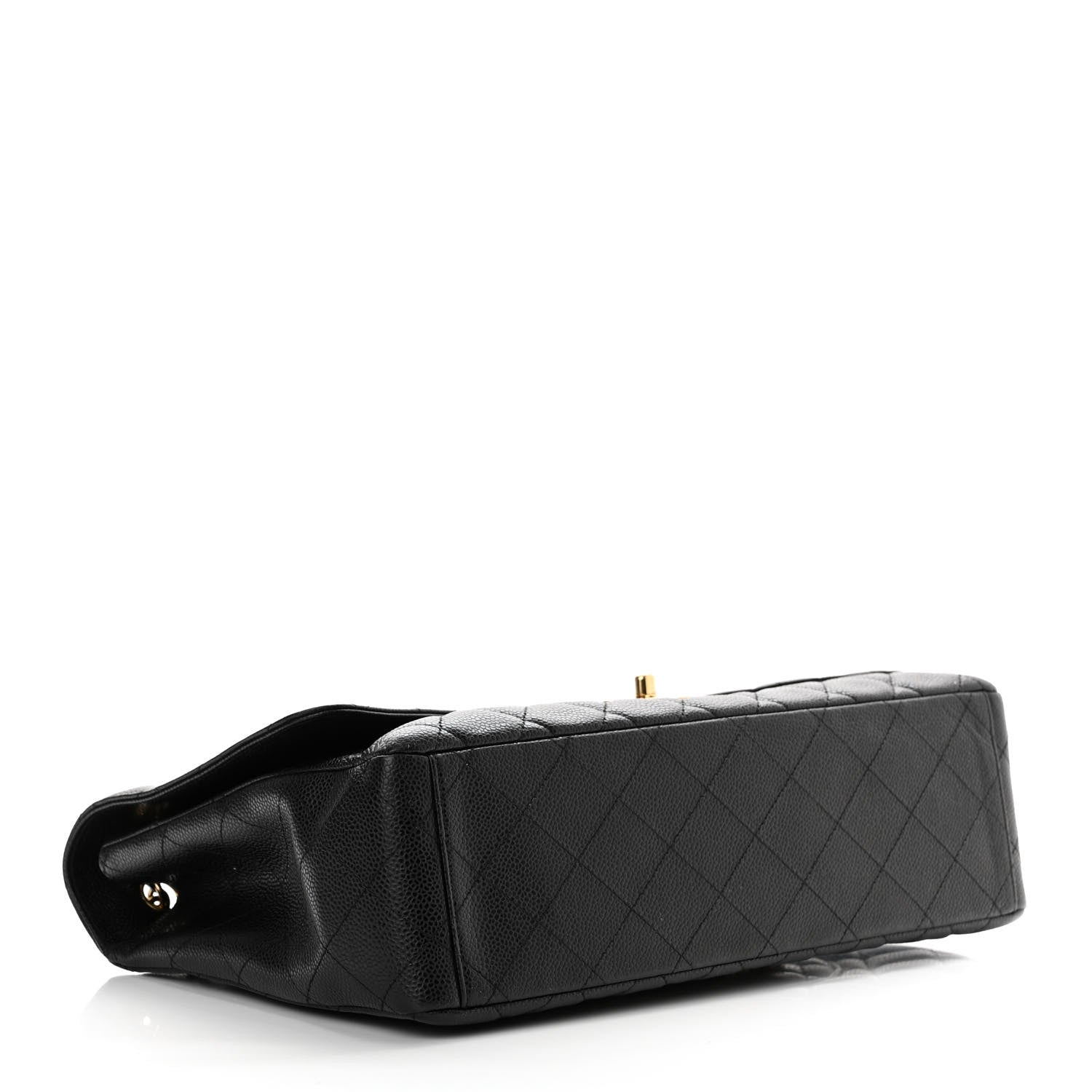 Chanel Caviar Quilted Maxi Single Flap Black 3 of 11