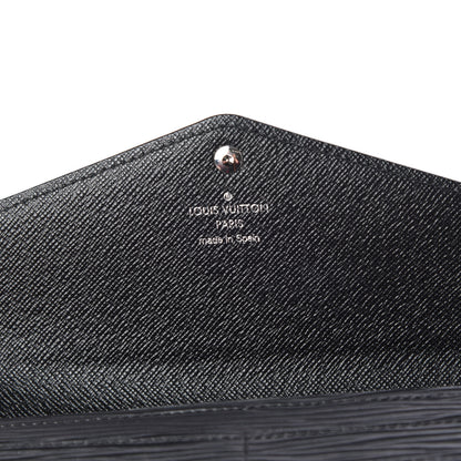 Louis Vuitton Epi Sarah Wallet NM Black 6 of 7