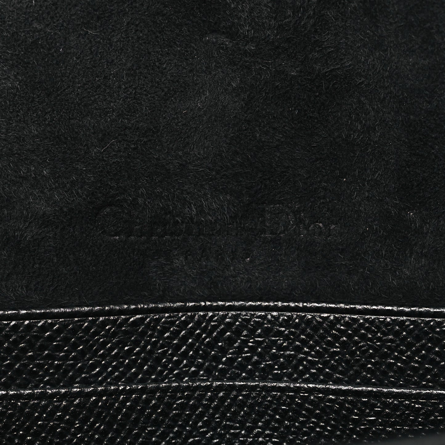 Grained Calfskin Saddle Belt Bag Black Black