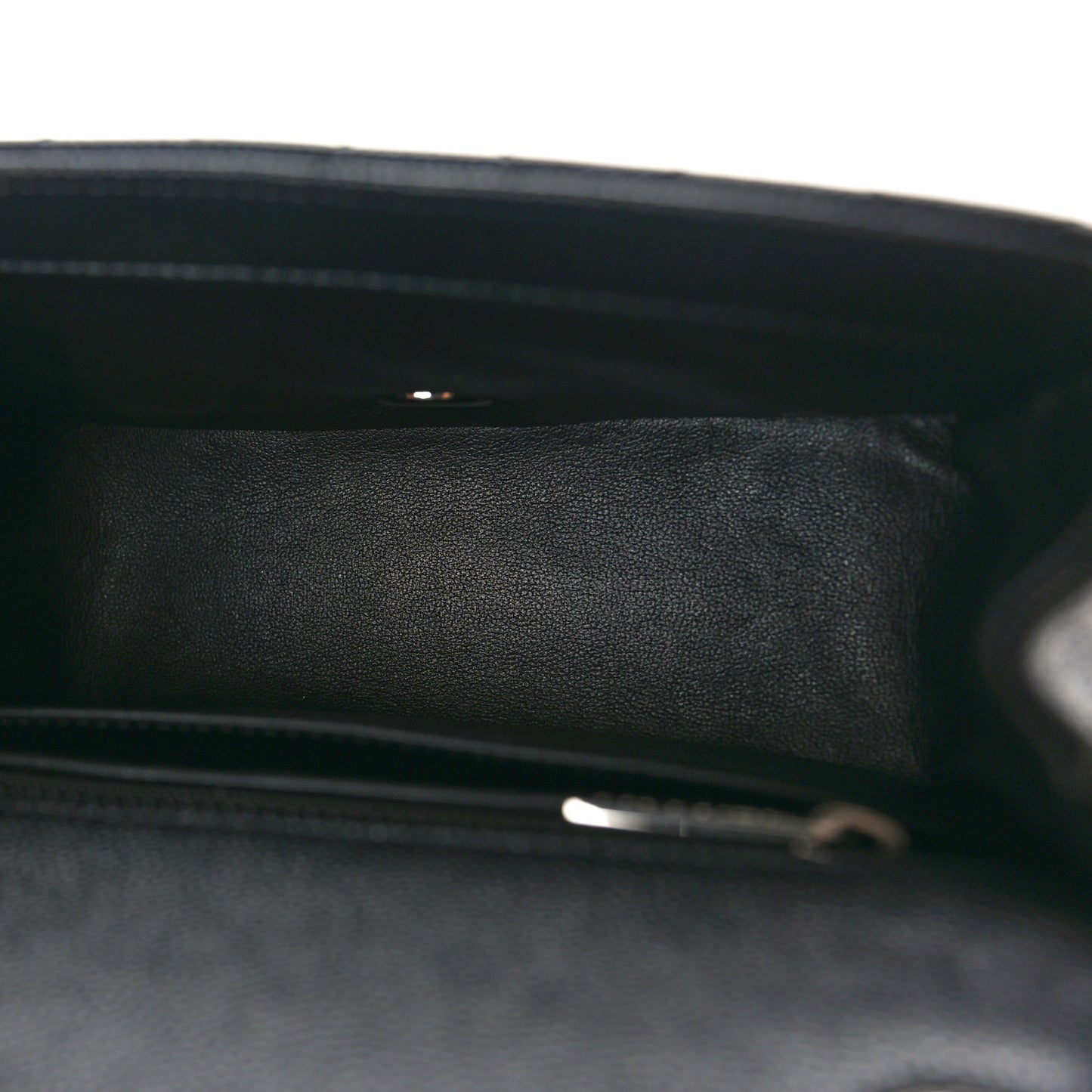 Caviar Quilted Mini Square Flap Black