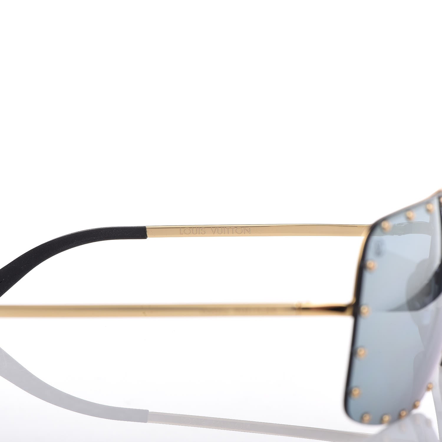 Louis Vuitton The Party Square Sunglasses Z2372W Silver 6 of 9