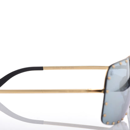 Louis Vuitton The Party Square Sunglasses Z2372W Silver 6 of 9