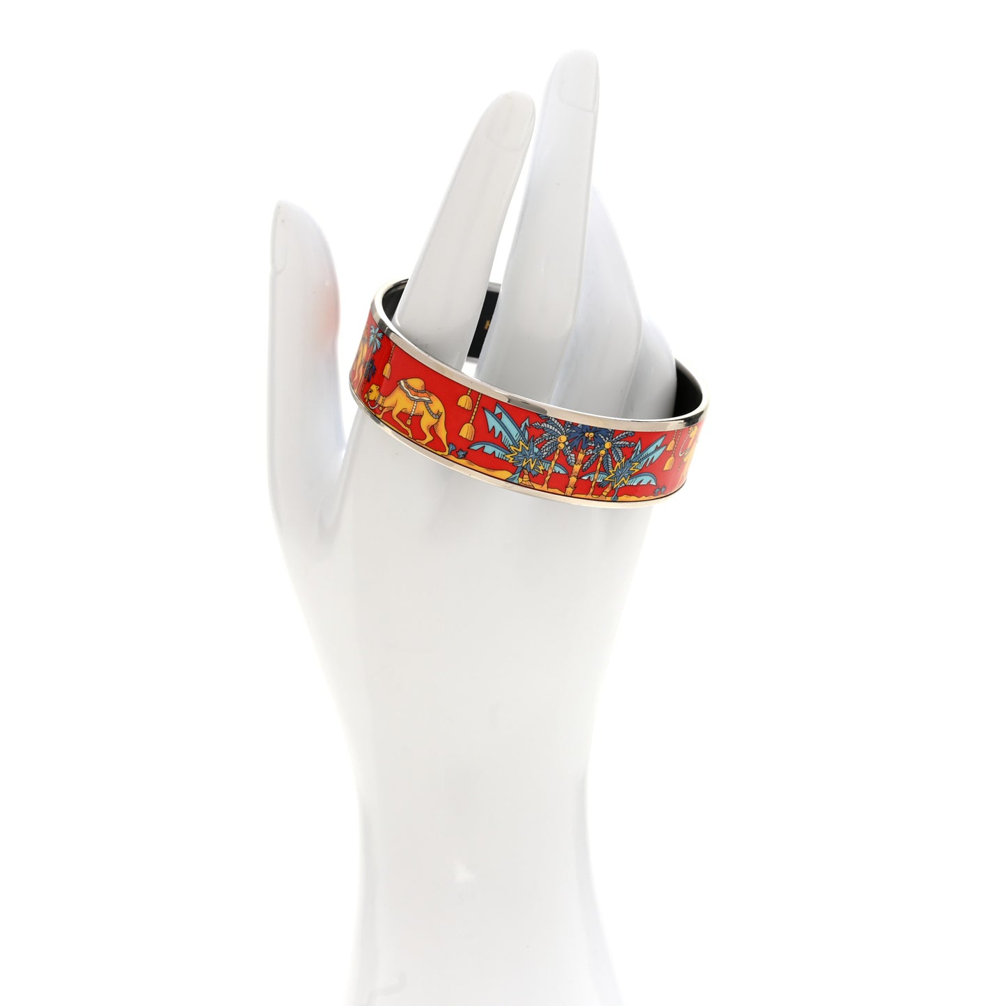 Enamel Printed Wide Bracelet 70
