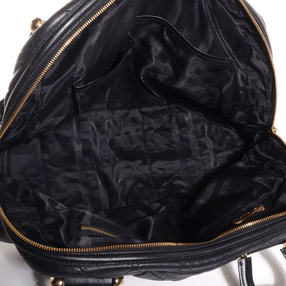 Burberry Leather Quilted Westbury Tote Black 5 of 9