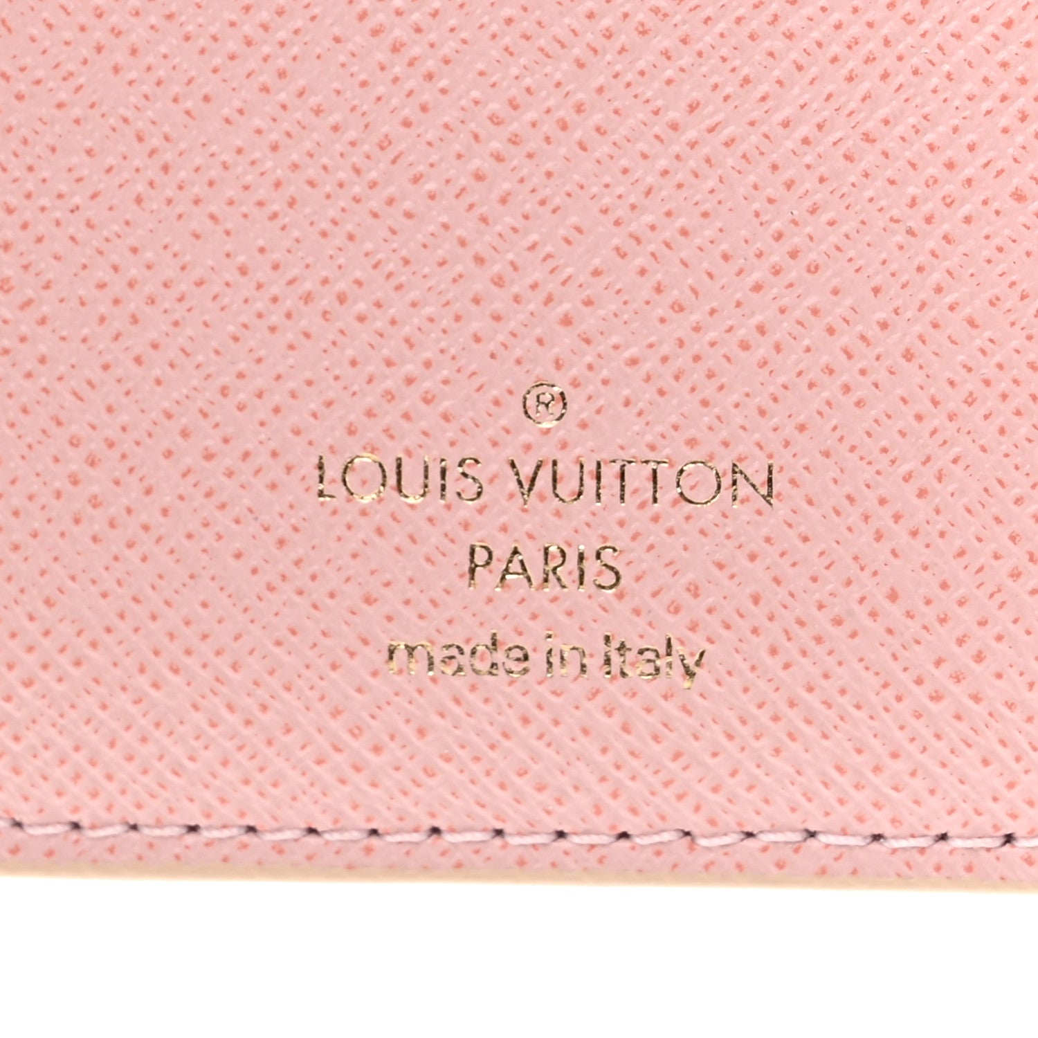 Louis Vuitton Damier Azur Victorine Wallet Rose Ballerine 6 of 7