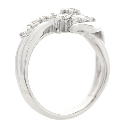Parker & West by FASHIONPHILE Platinum Diamond 1.06ctw Flower Ring 52 6 6 of 9