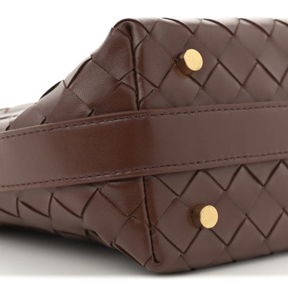 Bottega Veneta Calfskin Nappa Intrecciato Mini Wallace Sapele 9 of 10