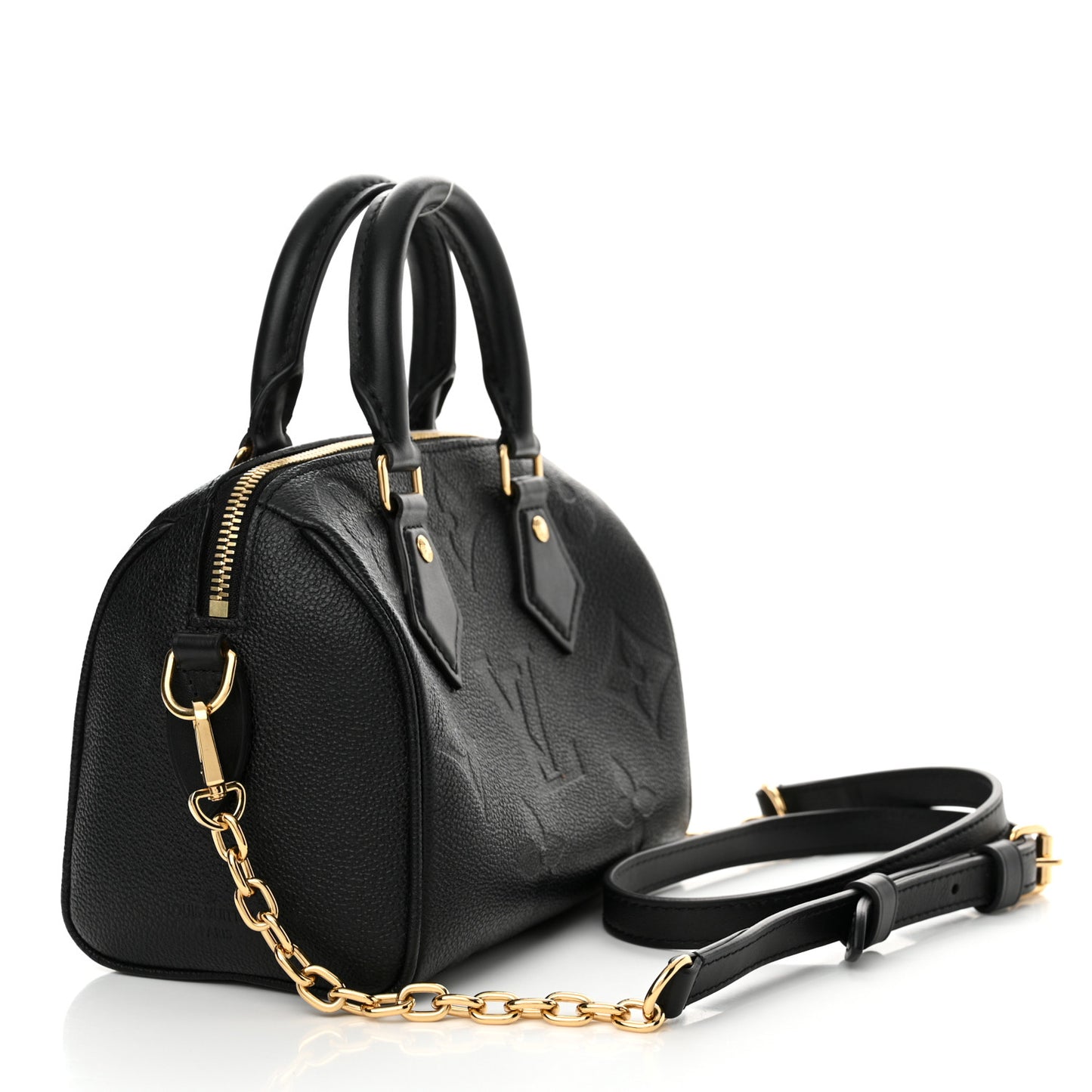 Empreinte Monogram Giant Speedy Bandouliere 20 Black