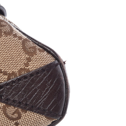 Gucci Monogram Horsebit Clutch Dark Brown 14 of 14