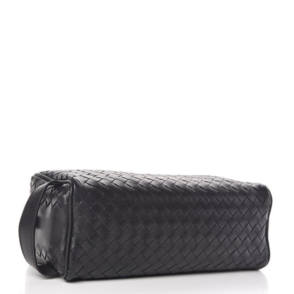 Bottega Veneta Nappa Intrecciato Beauty Bag Black 4 of 10