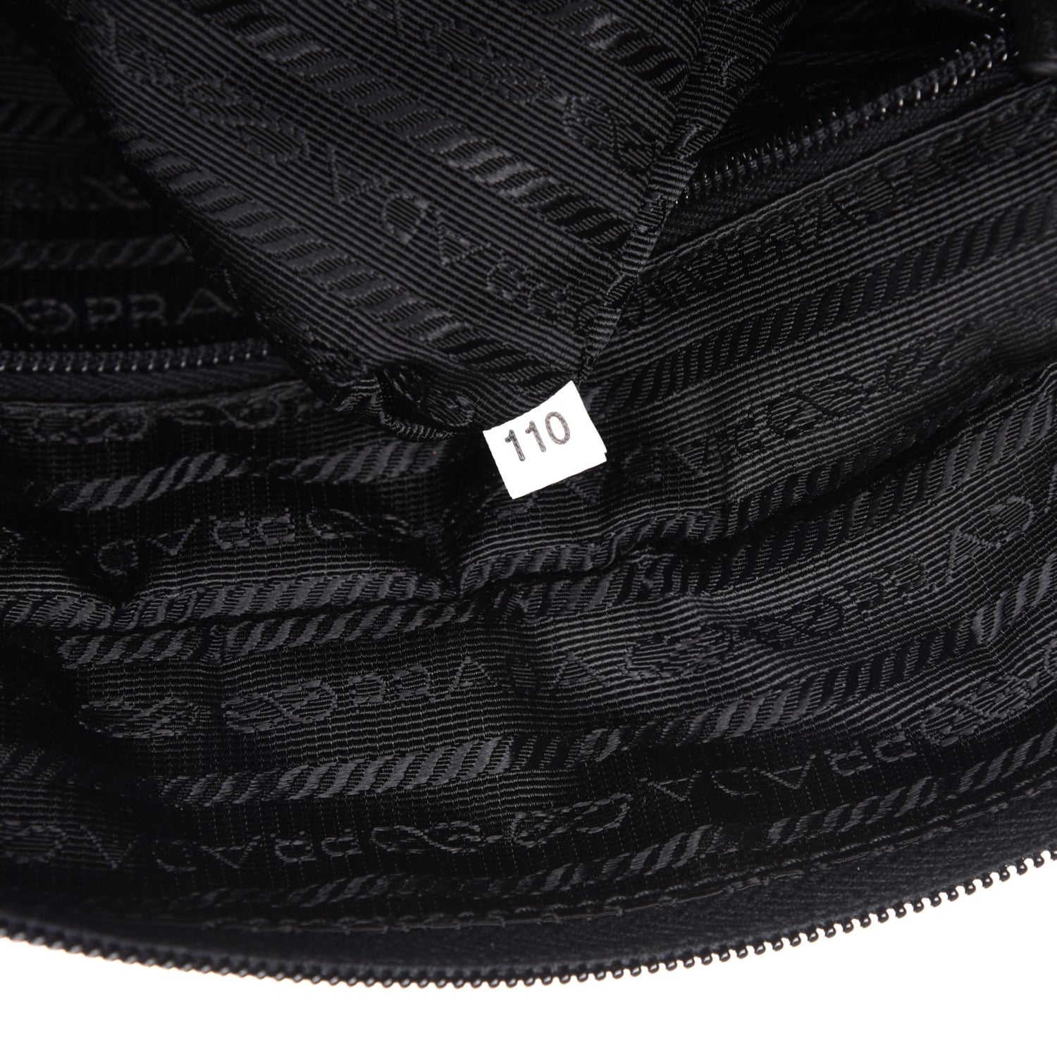 Prada Tessuto Nylon Passama Shoulder Bag Nero Black 8 of 8