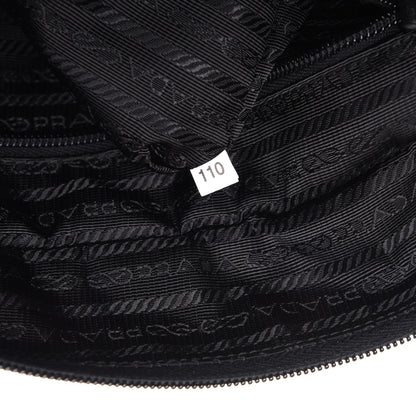 Prada Tessuto Nylon Passama Shoulder Bag Nero Black 8 of 8