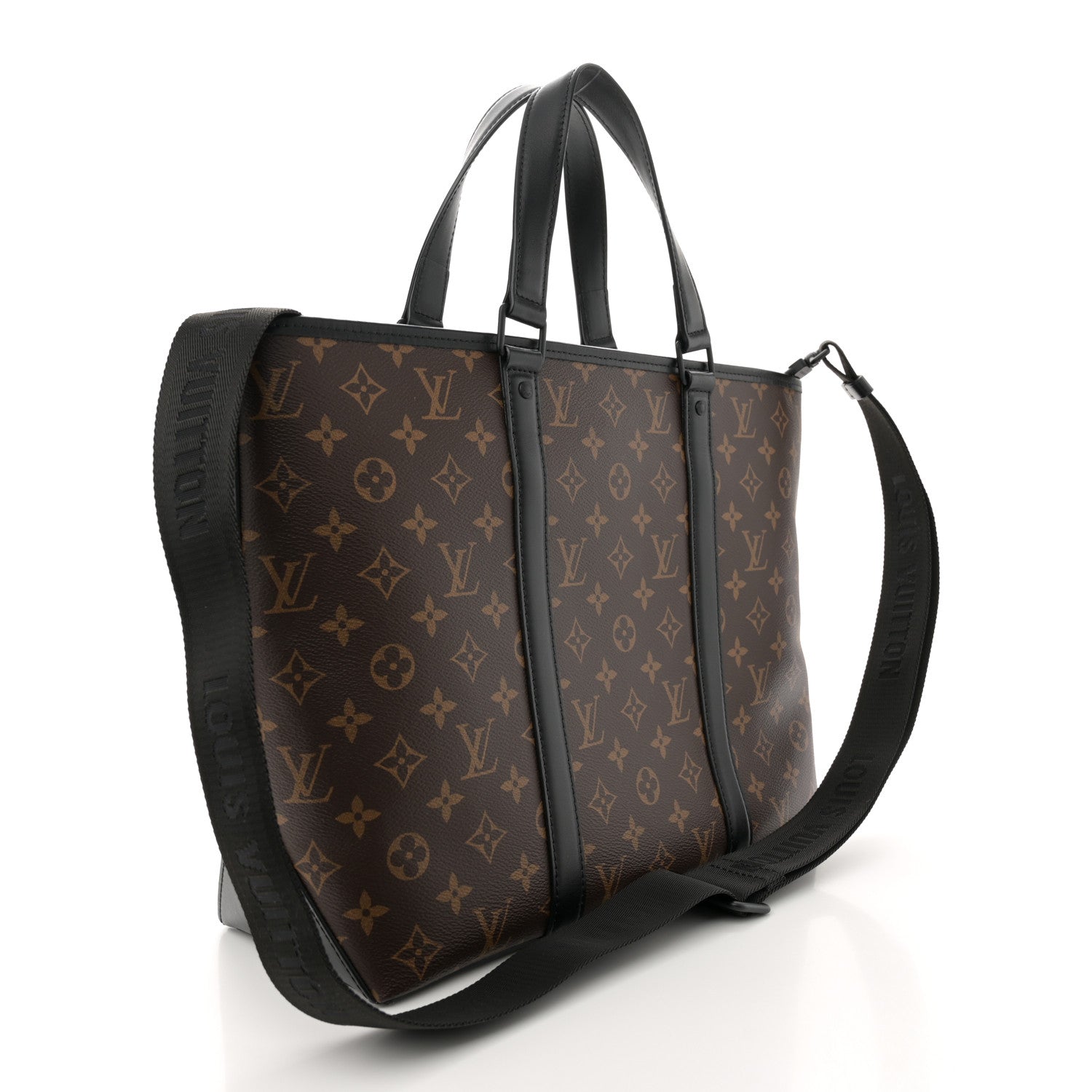 Louis Vuitton Monogram Macassar Weekend Tote PM 2 of 8