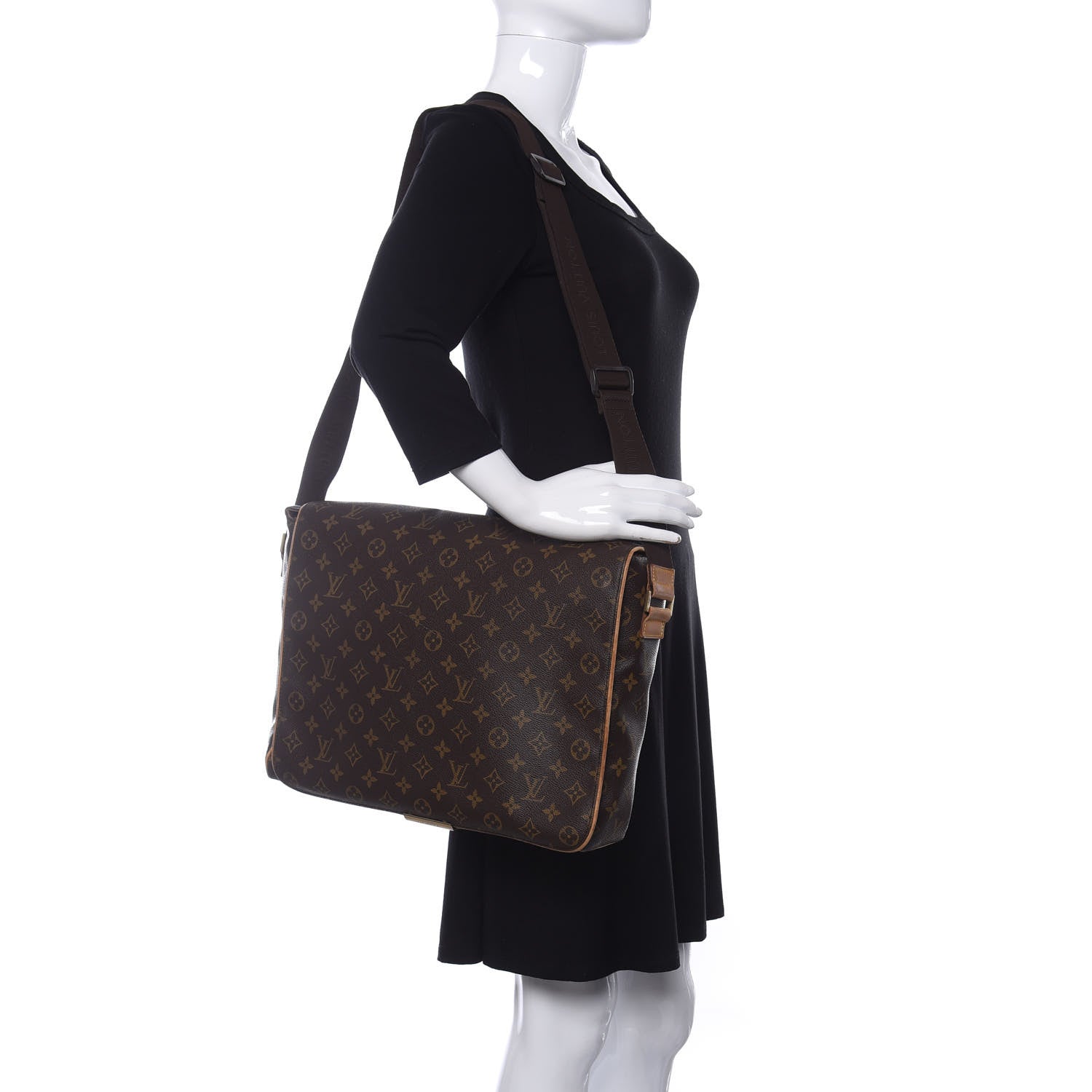 Louis Vuitton Monogram Abbesses Messenger Bag 2 of 9