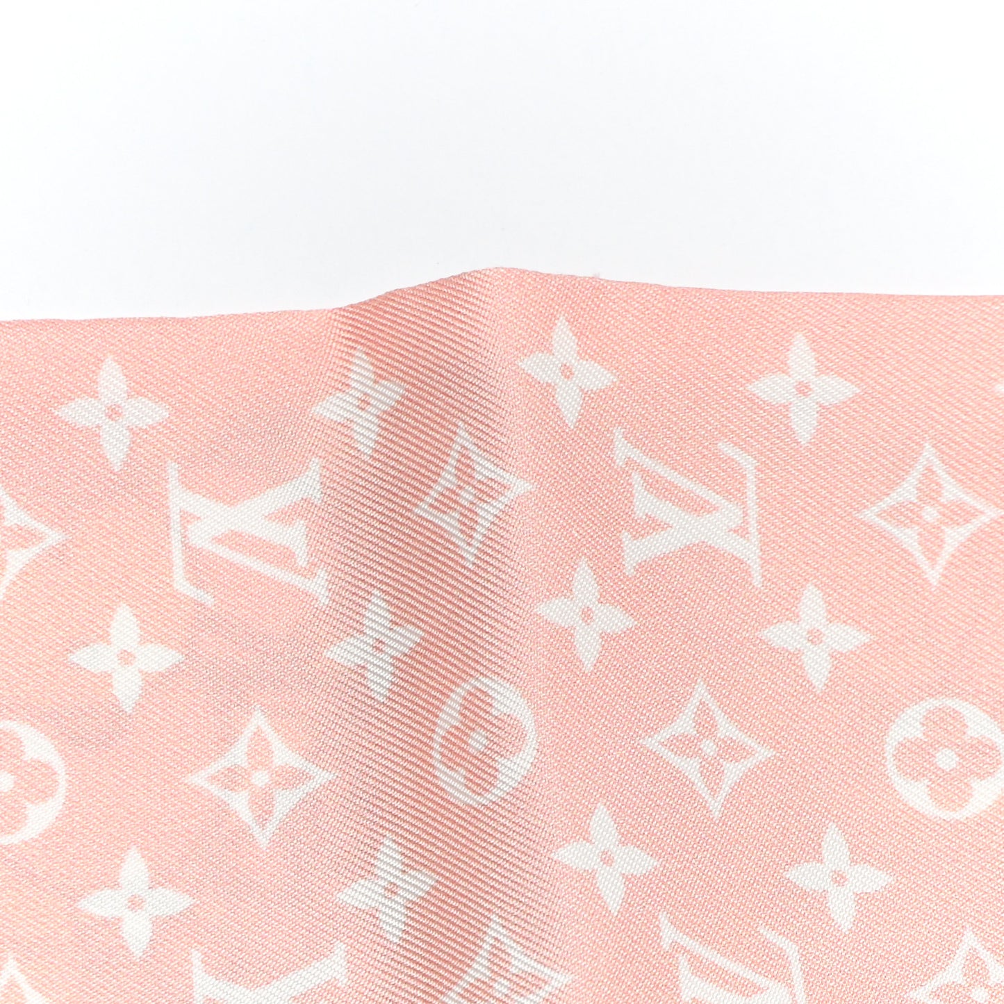Silk Monogram Vivienne Hide and Seek Square Bandeau Rose