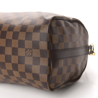 Louis Vuitton Damier Ebene Speedy Bandouliere 25 7 of 11