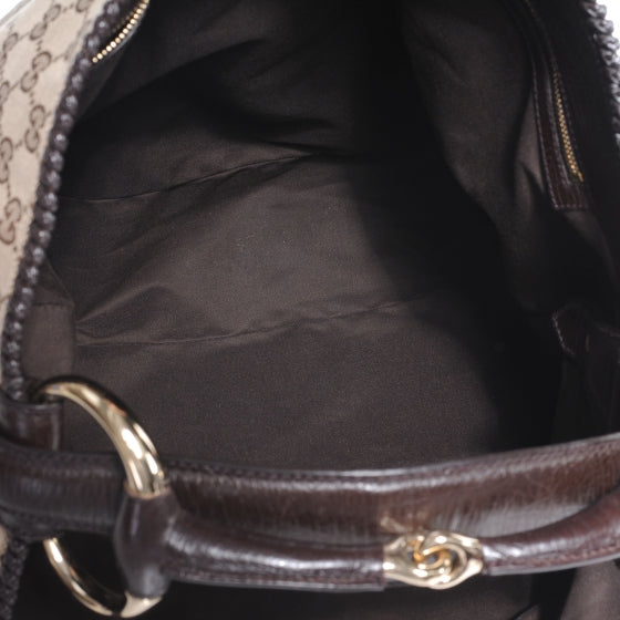 Gucci Large Horsebit Chain Hobo Brown 5 of 7