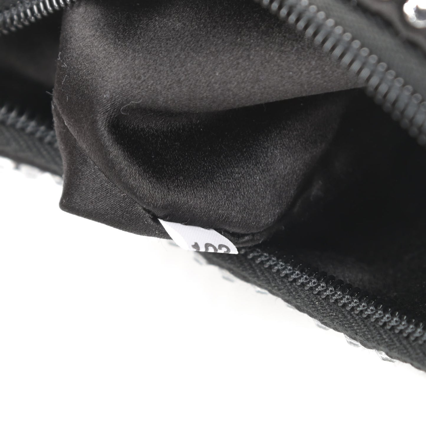 Satin Crystal Mini Re-Edition 2000 Bag Cristal